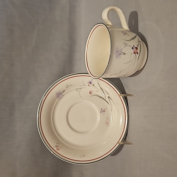 Keltcraft by Noritake 9161 River Oaks Cup & Saucer - Picture 2 of 10